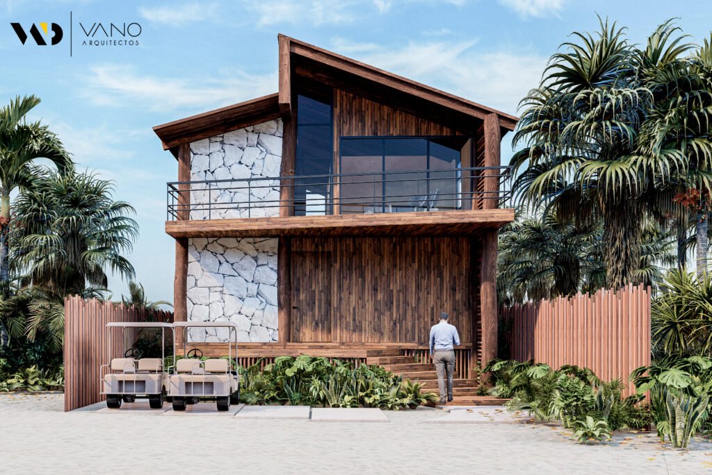 vano arquitectos casa solar holbox exterior