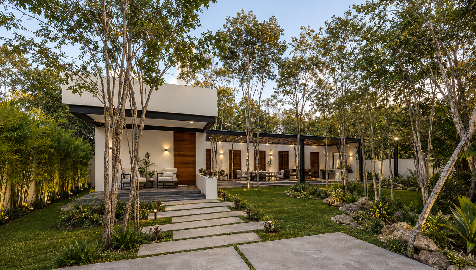 Casa Huerto, proyecto residencial desarrollado por VANO Arquitectos.